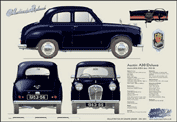 Austin A30 4 door Deluxe 1953-56